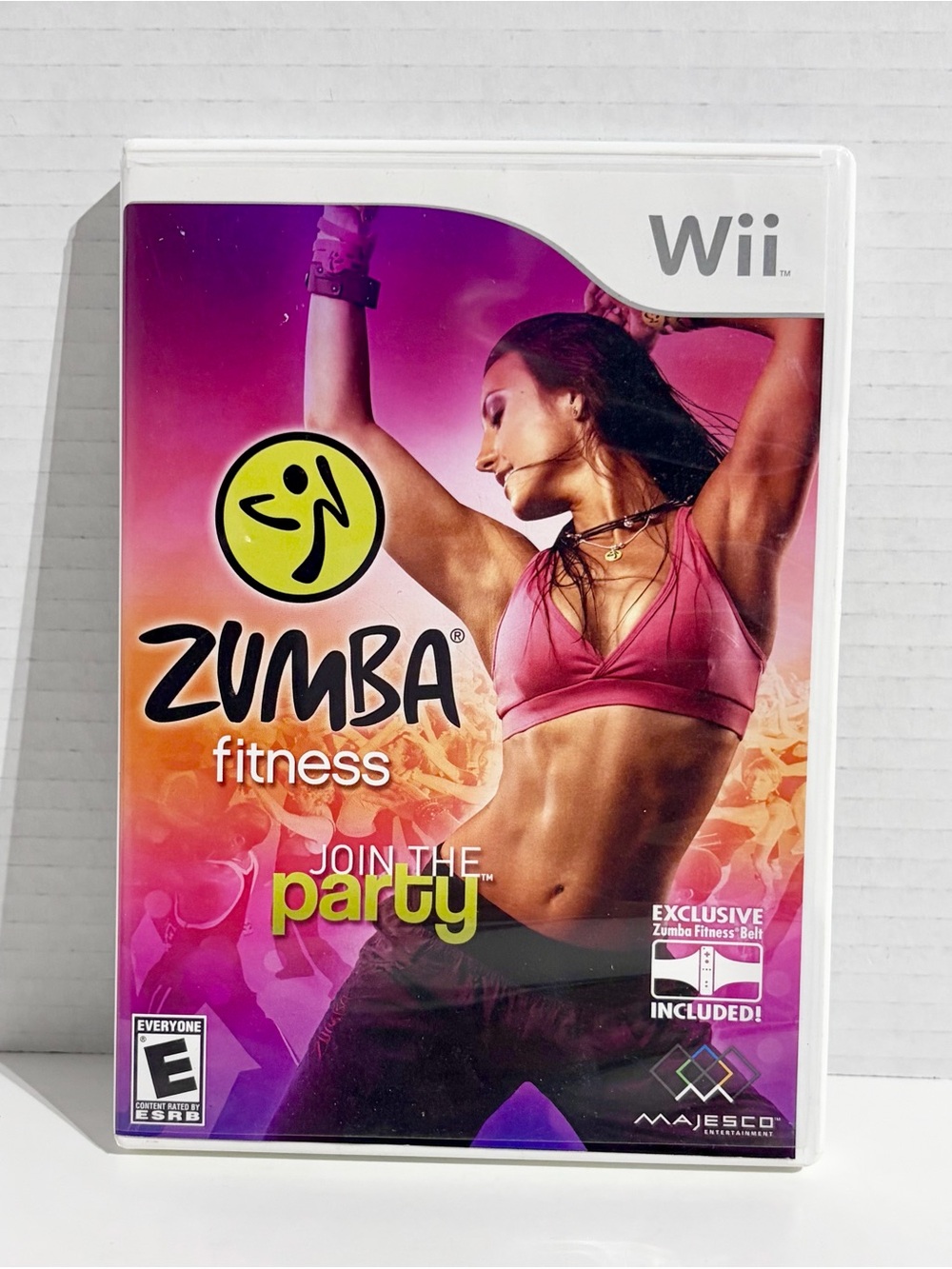 Wii Zumba Fitness Join the Party Nintendo 2010 Video Game Complete Manual Disc